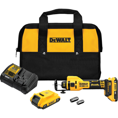 MAX* XR&reg; Brushless Drywall Cut-Out Tool Kit (2.0Ah) Equipex