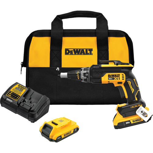 MAX* XR&reg; Brushless Drywall Screwgun Kit (2.0Ah) Equipex