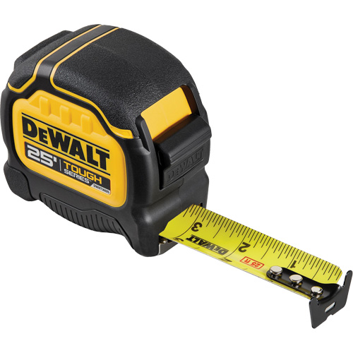 TOUGHSERIES Tape Measure, 25', Imperial Graduations Equipex