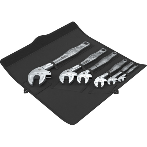 Jeu de 6 cl&eacute;s &agrave; fourches &agrave; r&eacute;glage automatique Joker, Ajustable, 6 morceaux, Imp&eacute;rial Equipex