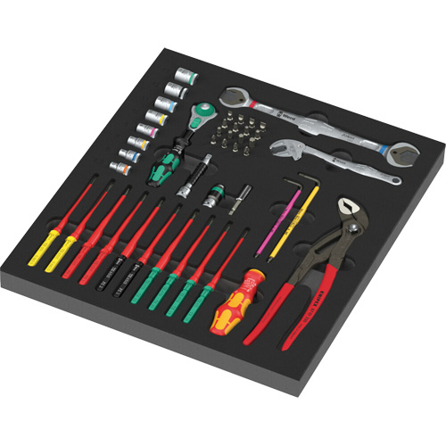 Insert en mousse pour jeu Kraftform Kompakt 1 de maintenance Equipex