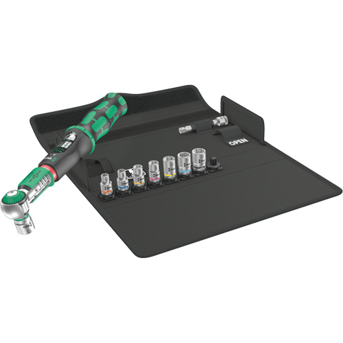 Safe-Torque A 1 Torque Wrench Set 1, Click, 1/4" Square Drive, 2 - 9 lbf. Ft Equipex