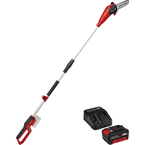 Cordless Pole Chain Saw with 4Ah Battery & Charger Starter Kit Equipex