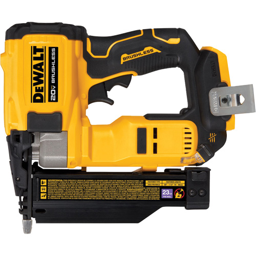 Cloueuse sans fil et sans balai ATOMIC COMPACT SERIES &agrave; goupille de cal 23 (outil seulement), 20 V, Lithium-ion Equipex