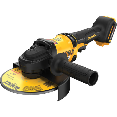 Meuleuse sans fil et sans balai avec KICKBACK BRAKE (outil seulement), Roue de 7", 60 V Equipex