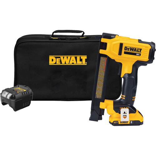 Ensemble d'agrafeuse sans fil pour c&acirc;ble 20VMAX, Agrafes 1" Equipex