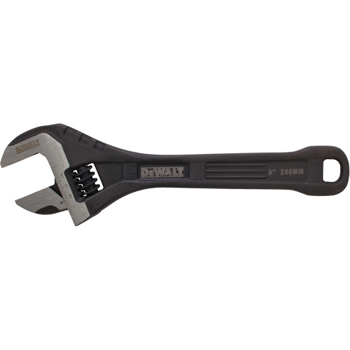 All Steel Adjustable Wrench, 8" L Equipex