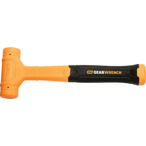 Dead Blow Hammer, 18 oz., Smooth Grip, 11-1/5" L Equipex