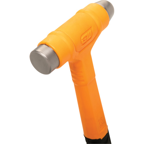 Dead Blow Ball Pein Hammer, 16 oz., Smooth Grip, 12-2/5" L Equipex