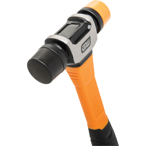 Marteau &agrave; faces souples, Poids de la t&ecirc;te 16 oz, Face Ordinaire, Prise Acier plein, 12-1/4" lo Equipex