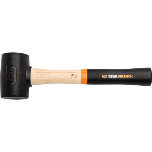 Maillet en caoutchouc, 16 oz, Prise en Bois, 13" lo Equipex