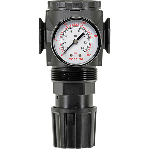 D&eacute;tendeur &agrave; diaphragme en zinc MODULAIR 300, 3/8" NPT, PSI max. de 300 psi, Canalisation/Modulaire Equipex