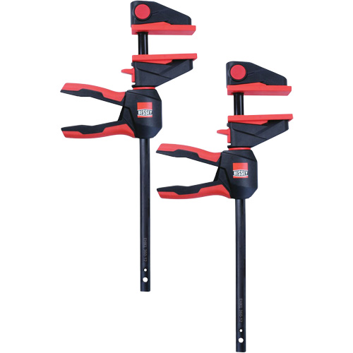 Ensemble de serre-joints &agrave; g&acirc;chette pour barres &agrave; une main avec poign&eacute;e rotative &agrave; 360°, 12" (304,8 mm) Equipex