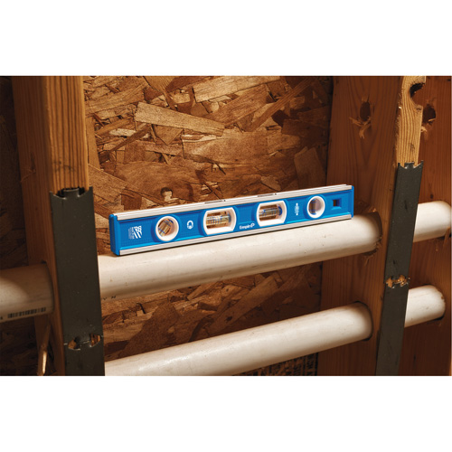 Tool Box Level, Box, 1' L, Aluminum, 4, Magnetic Equipex