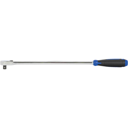 120-Tooth Extra-Long Sealed Head Ratchet JSHR-12L, 1/2" Drive, Cushion Grip Handle Equipex