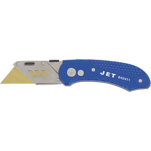 Heavy-Duty Folding Utility Knife JFFK-100, Steel Blade Equipex