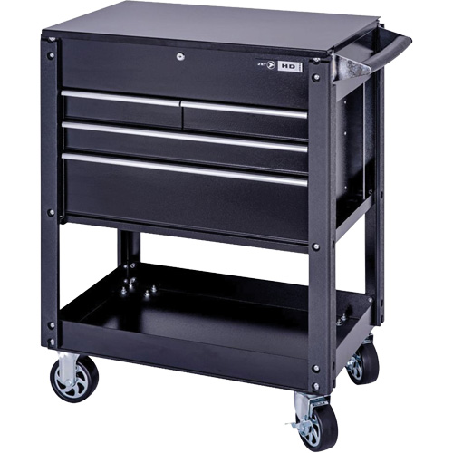 Heavy Duty Service Cart JTC-30194, 4 Drawers, 20-1/2" L x 35" W x 40-1/2" H Equipex