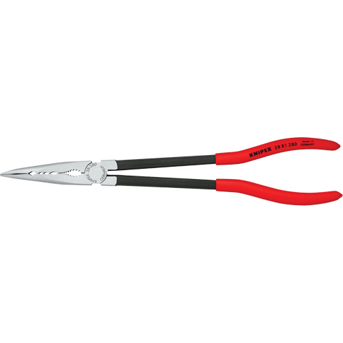 Pince &agrave; bec effil&eacute; extra-long coud&eacute; &agrave; 45° Equipex