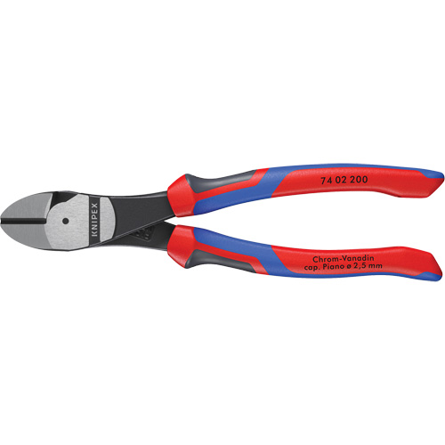 High Leverage Diagonal Cutters with KNIPEXTEND Handle, 8" L Equipex