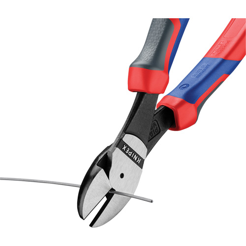 High Leverage Diagonal Cutters with KNIPEXTEND Handle, 8" L Equipex