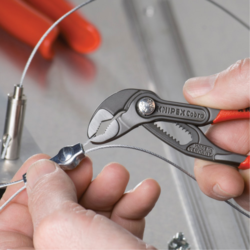 Cobra&reg; Water Pump Pliers, 5" Equipex