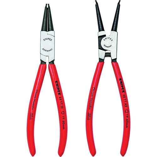 Jeu de 2 pinces &agrave; anneau de retenue Equipex