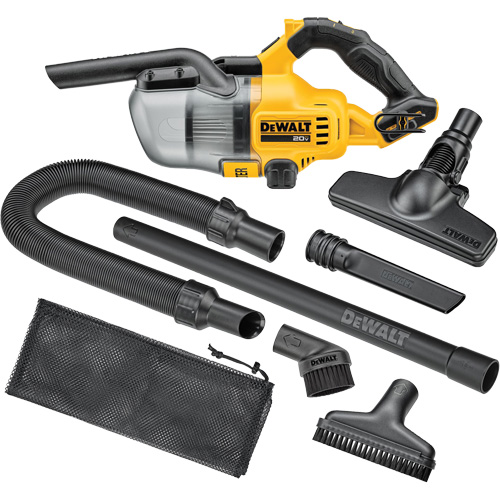 Cordless Dry Hand Vacuum, 20 V, 0.18 gal. Capacity Equipex