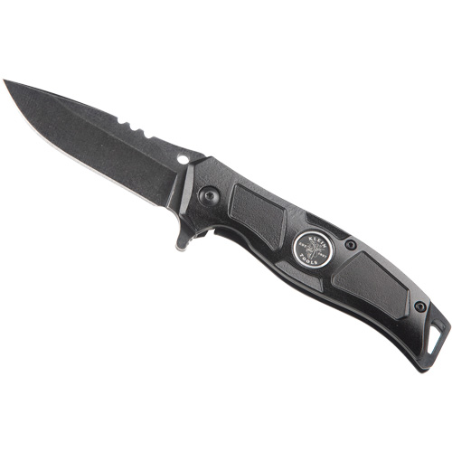 Electrician's Bearing-Assisted Open Pocket Knife, 2-95/100" Blade, Stainless Steel Blade, Aluminum Handle Equipex