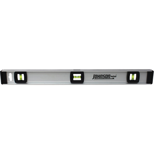 Contractor's Level with Rule, I-Beam, 2' L, Aluminum, 3, Non-Magnetic Equipex