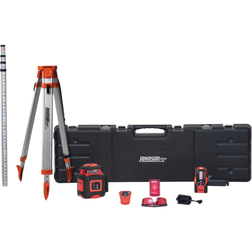Syst&egrave;me laser rotatif &agrave; double pente de haute pr&eacute;cision, 2000' (609,6 m), 635 N.m Equipex