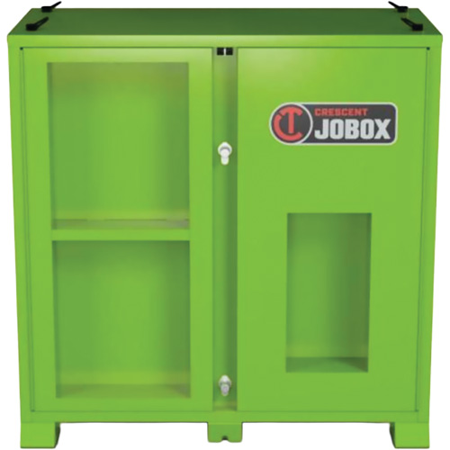 Onsite PPE Storage Cabinet, Steel, High-Visibility Lime Green Equipex