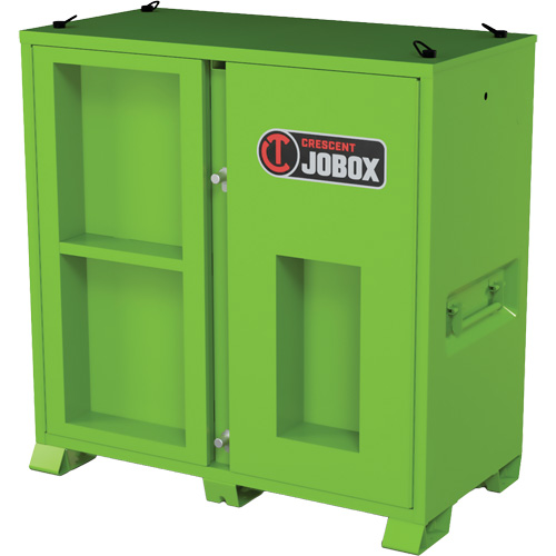 Onsite PPE Storage Cabinet, Steel, High-Visibility Lime Green Equipex