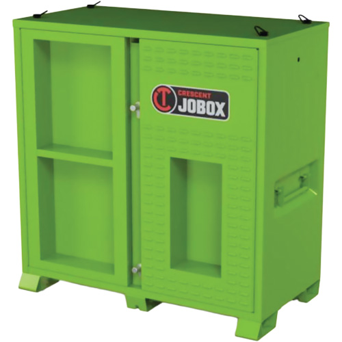 Ventilated Onsite PPE Storage Cabinet, Steel, High-Visibility Lime Green Equipex