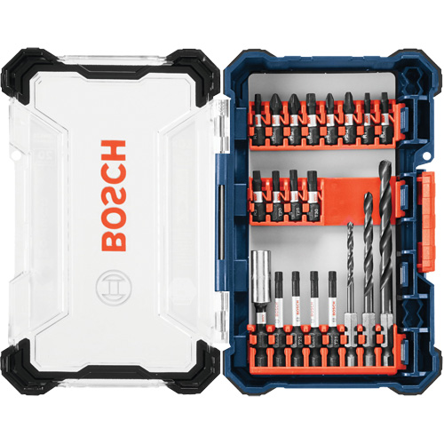 Jeu dembouts de perçage et de vissage Custom Case System, 20 Mcx, Phillips/Carr&eacute;e/Torx Equipex