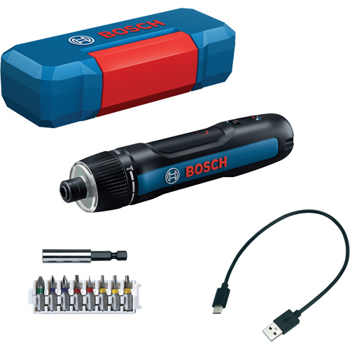 Rechargeable Screwdriver, 1/4", 4 V Equipex