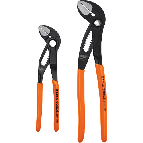 Straight Jaw Quick-Adjust Pump Pliers Set, 2 Pieces Equipex