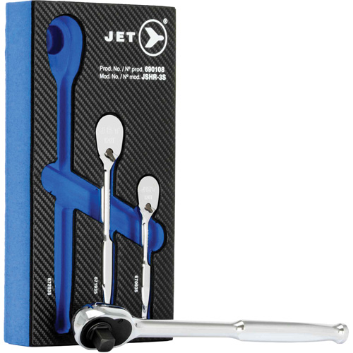 20-Tooth Sealed Head Ratchet Set Equipex