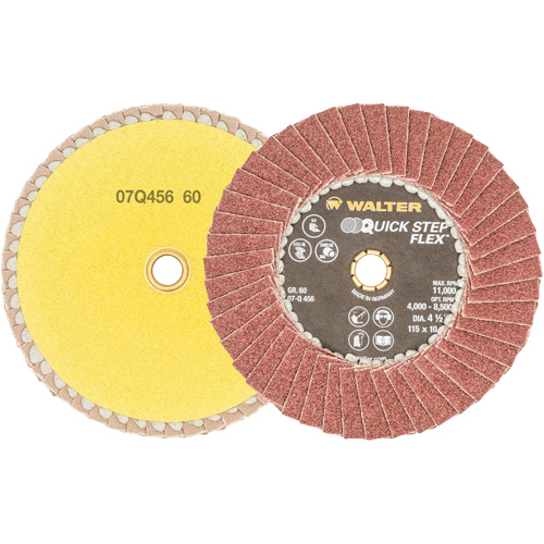 DISQ BLENDER QS 4-1/2 GR60, 4-1/2" x Type 29, Grain 60, Oxyde d'aluminium Equipex