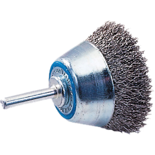 Brosse mont&eacute;e &agrave; fils ondul&eacute;s Equipex