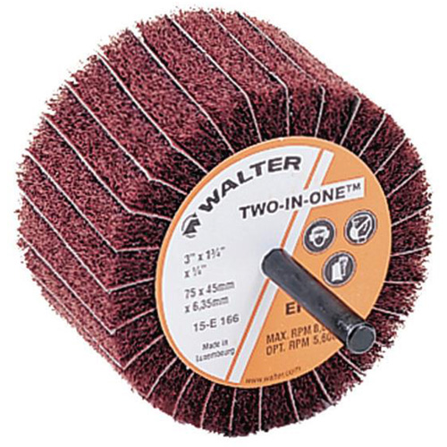 Meule &agrave; lamelles abrasives Two-In-One Equipex