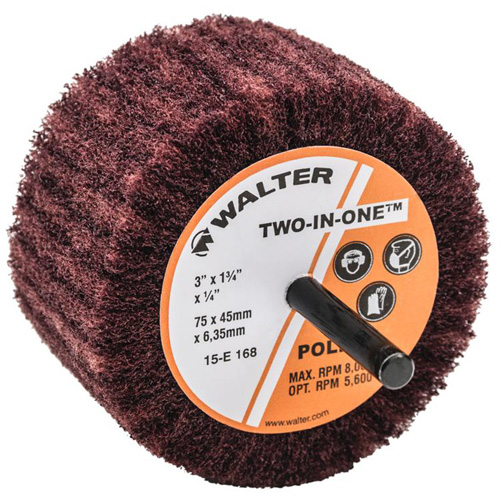 Meule &agrave; lamelles abrasives Two-In-One Equipex