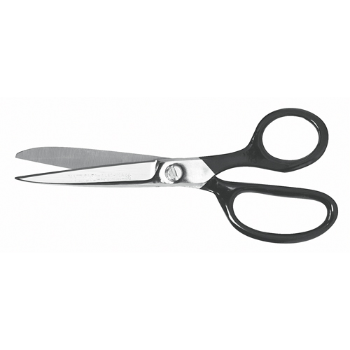 Ciseaux droits de qualit&eacute; industrielle Inlaid, Longueur de coupe de 3-1/8", Poign&eacute;e Anneaux Equipex