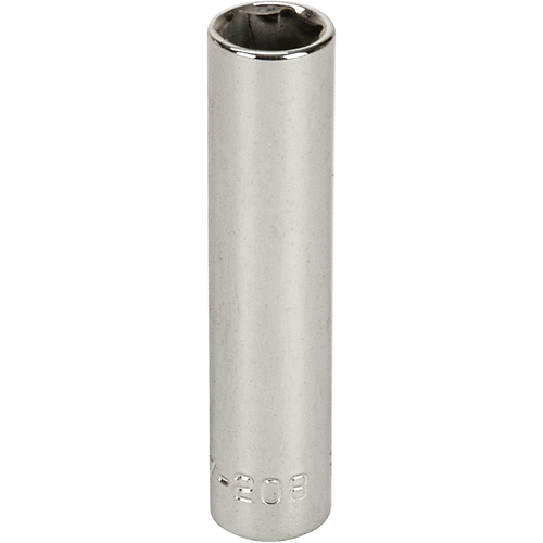 Douille, 8 mm, Prise 1/4", 6 pans, Profond Equipex