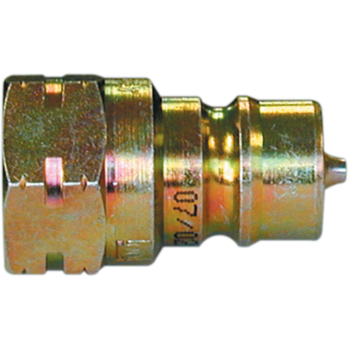 Hydraulic Quick Coupler - Plug, Steel, 1/2" Dia. Equipex
