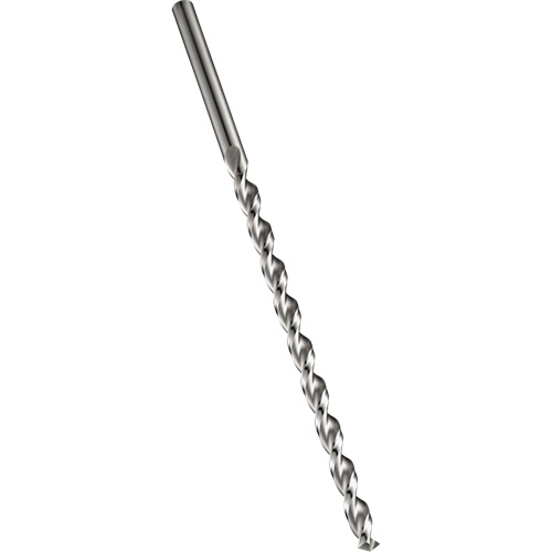 PFX Extra Length Drill Bit, 6.4 mm, High Speed Cobalt, 150 mm Flute, 130° Point Equipex