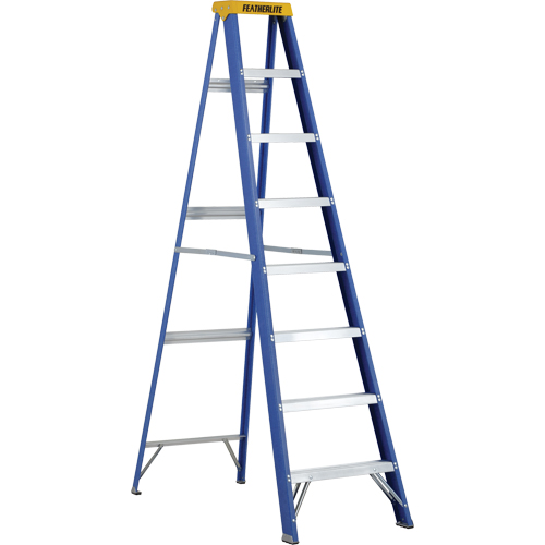 Escabeaux industriels (s&eacute;rie 6300), 8', Fibre de verre, Capacit&eacute; 250 lb, Type 1 Equipex