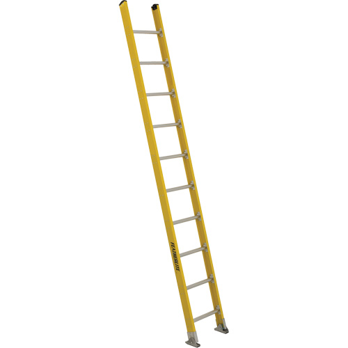 Industrial Extra Heavy-Duty Straight Ladders (5600 Series), 10', Fibreglass, 375 lbs., CSA Grade 1AA Equipex