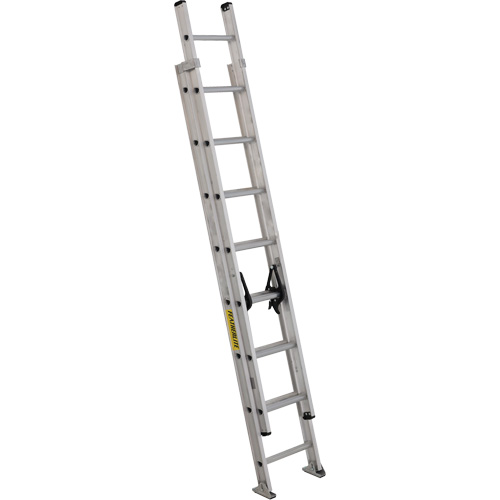 Industrial Heavy-Duty Extension Ladders (3200D Series), 300 lbs. Cap., 13' H, Grade 1A Equipex
