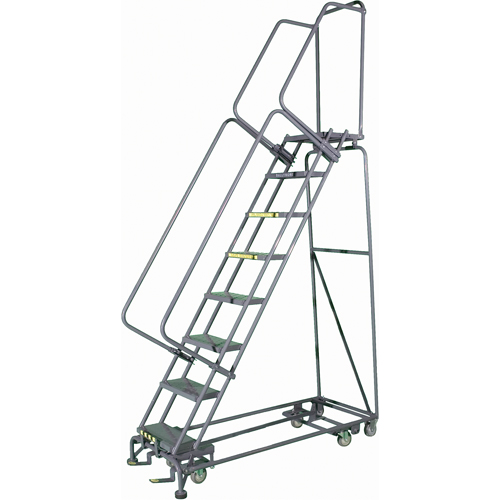 &eacute;chelles multidirectionelles, 6 marches, Largeur de la marche 24", Hauteur de la plateforme 60", Acier Equipex