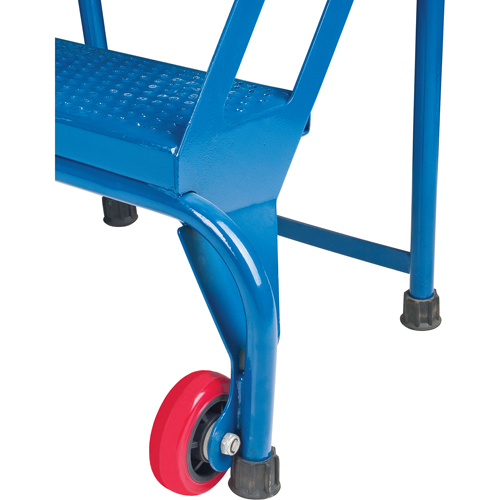 &eacute;chelle pliante portative, 4 marches, Perfor&eacute;, Hauteur 40" Equipex